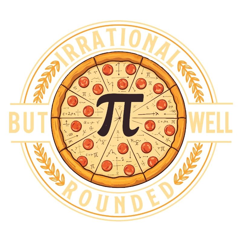 Irrational But Well Rounded Pi Day Math Nerd