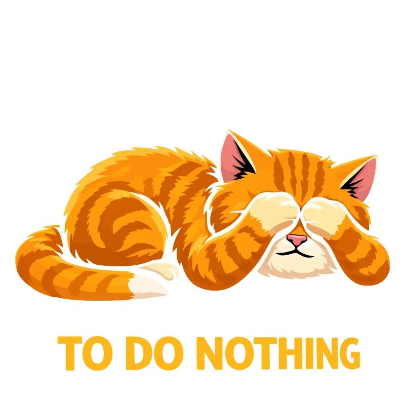 I Had Plans To Do Nothing Cat