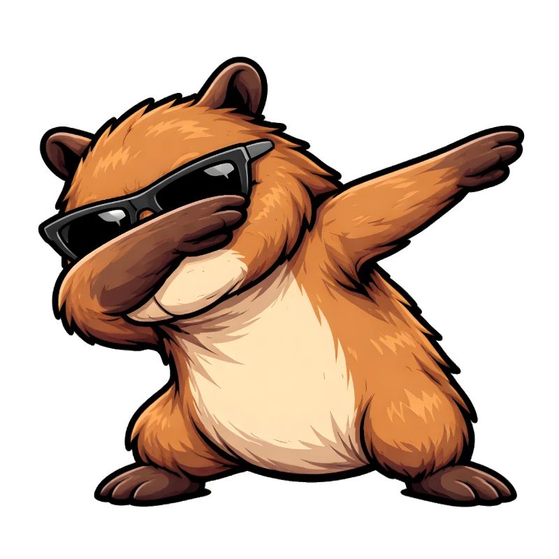 Dabbing Capybara