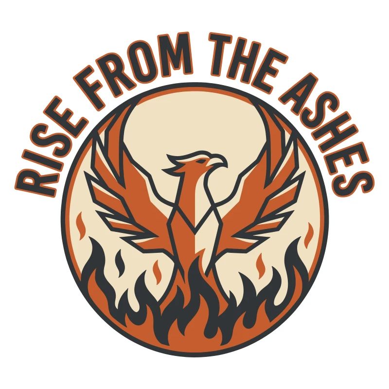 Le Phénix Éternel : Renaissance par le Courage