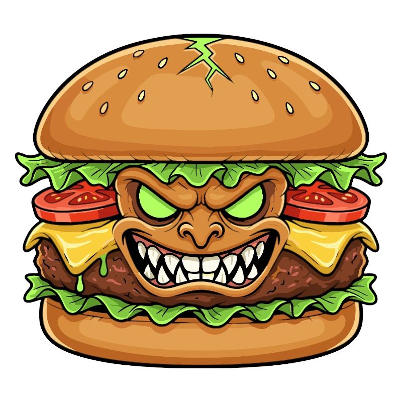 Grim Citizen Demon Cartoon