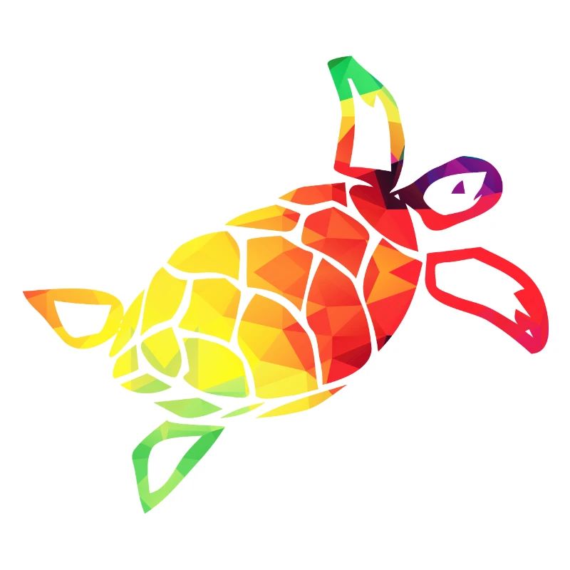 Bunte Schildkröte