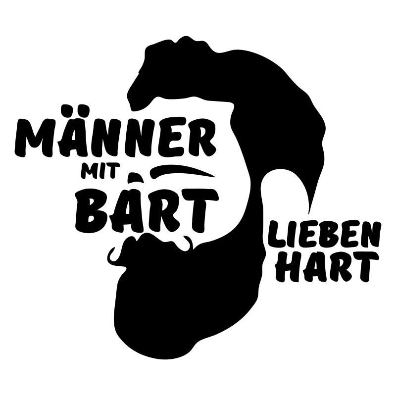 Männer mit Bart Mann Liebe Geschenk Spruch