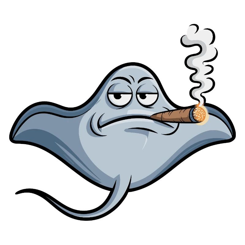 Ene Rochen Raucher Spruch Zigarette Kippe Rauchen