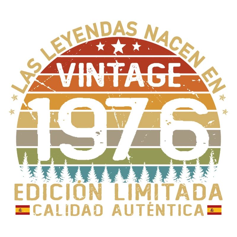 1976 Vintage Retro Geburtstagsgeschenk