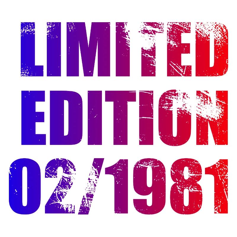45. Geburtstag Limited Edition 02/1981