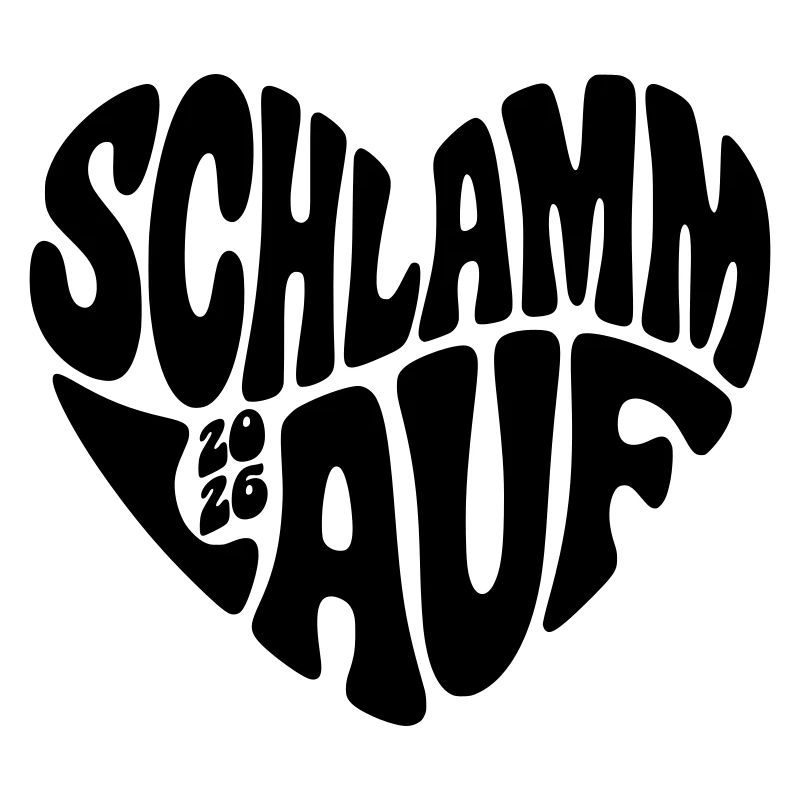 Mud Run 2026 - Heart Shape - Mud Run 2026