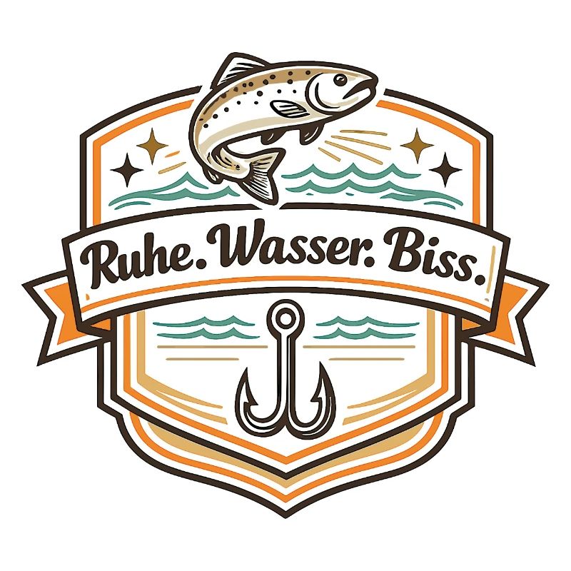 Ruhe Wasser Biss Badge