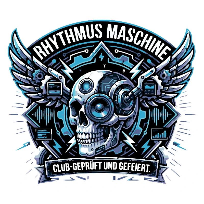Rhythmus Maschine Schädel