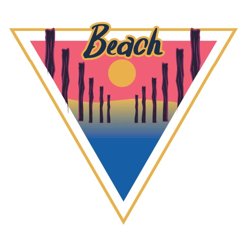 Triangle de la plage