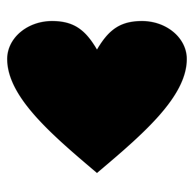 Schwarzes Herz Awesomeelement