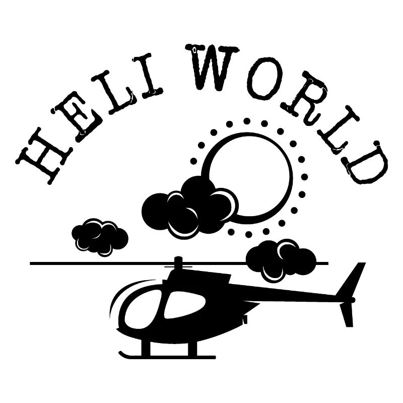 Heli World Helicopter Air Helicopter Comic icon