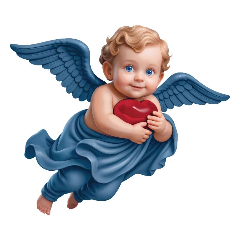 CUPID CHERUB #1 - peace & love