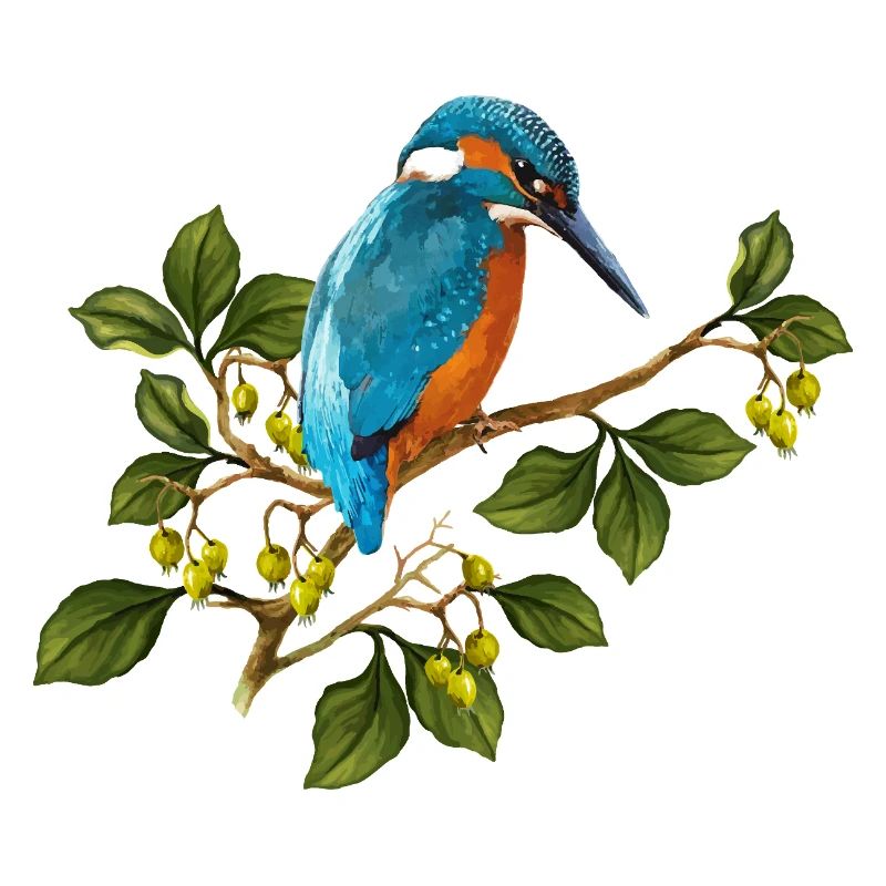 Bunter Vogel