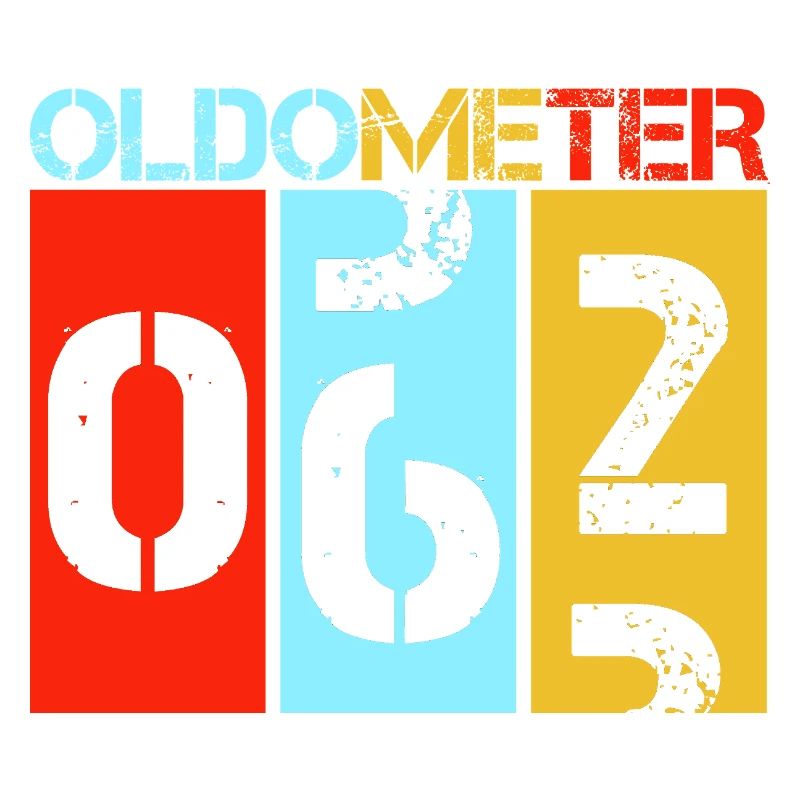62 ans rétro d’Oldometer 62e anniversaire