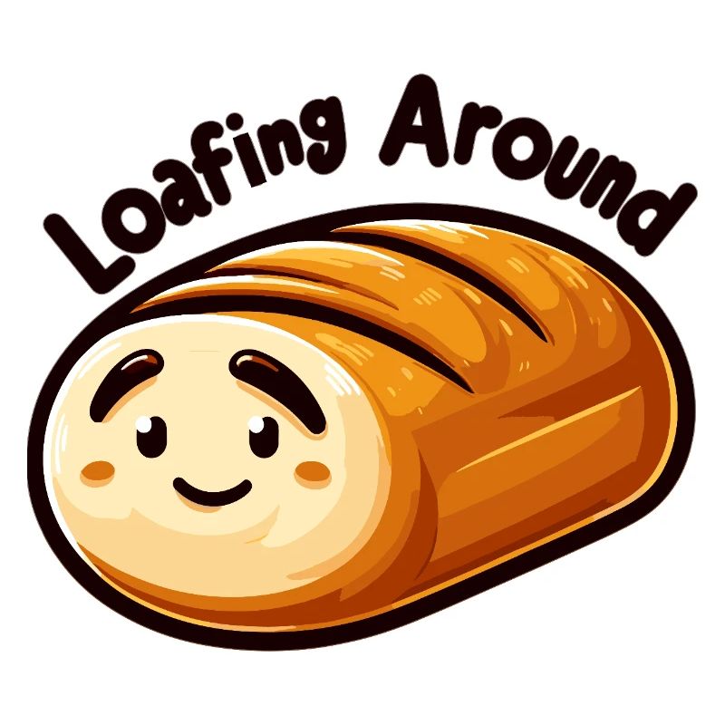 Loafing Around – Kawaii Bread Design