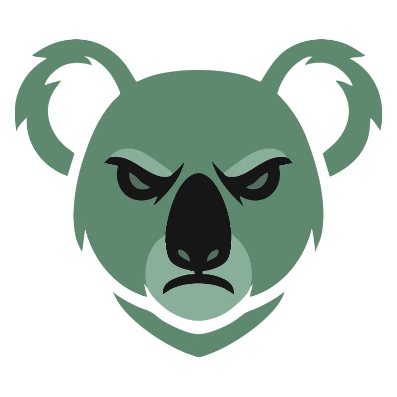 Wütender Koala