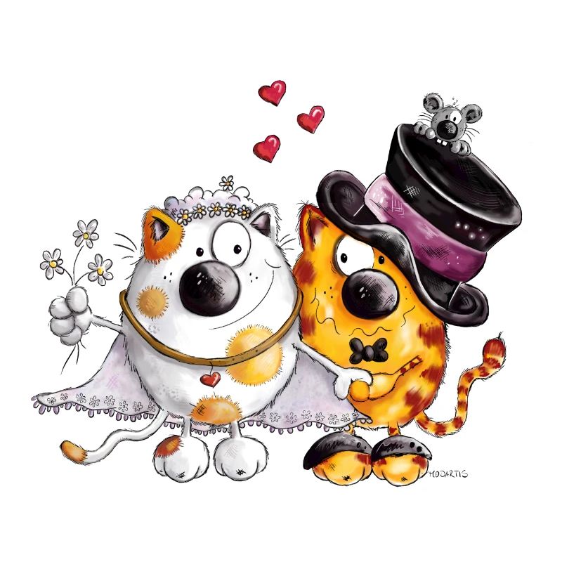 Hochzeit mit Herz
