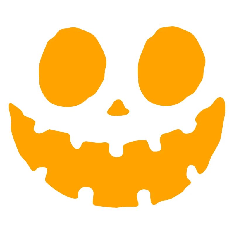 Conception de visage de citrouille d’Halloween