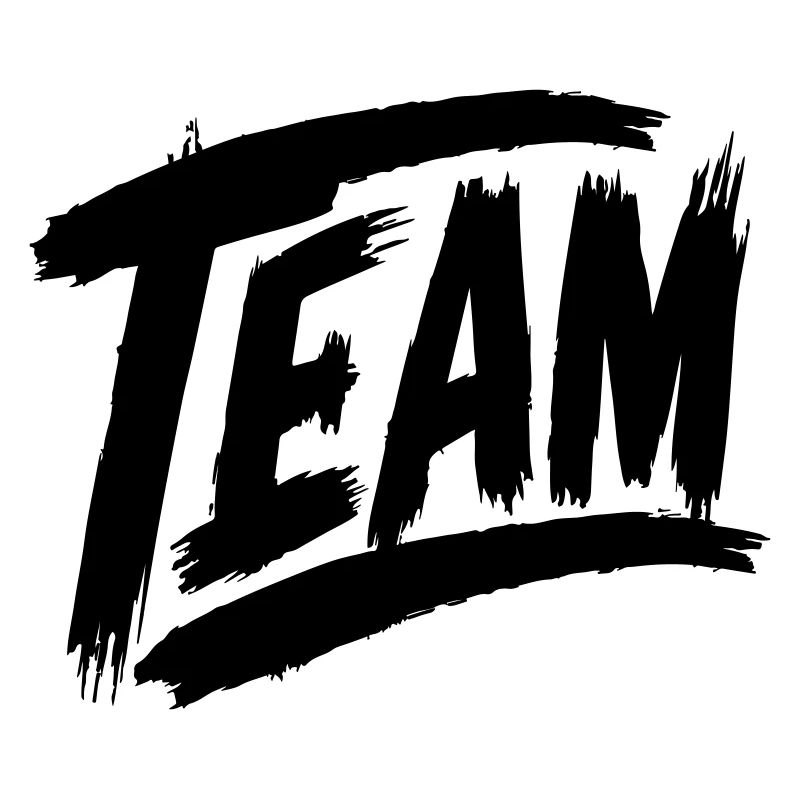 Team Schriftzug