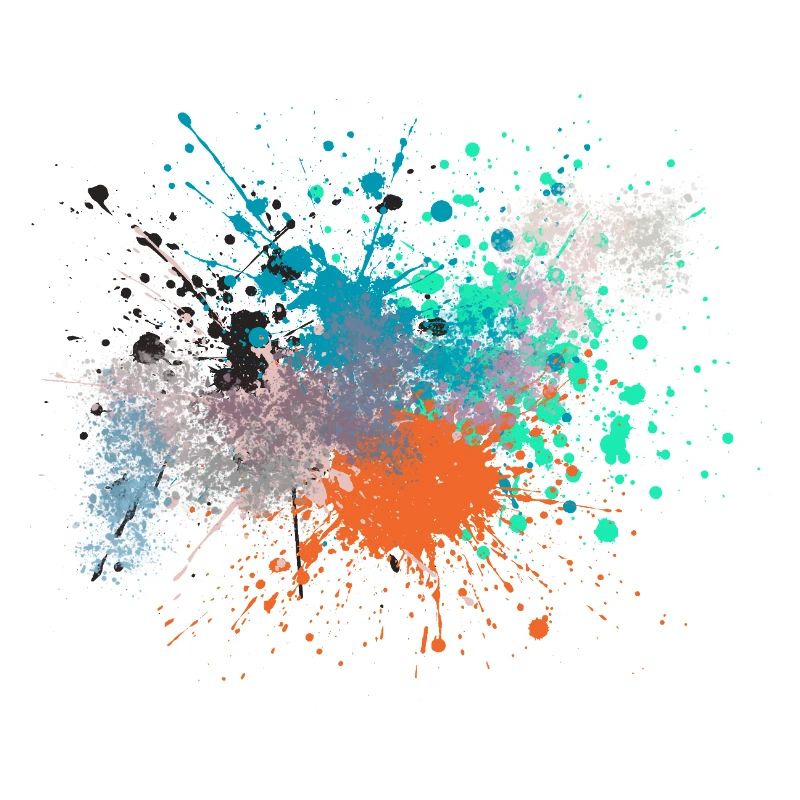 Color Explosion Art Inspired Design