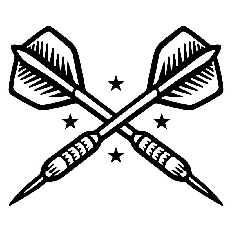 Icône de fléchettes