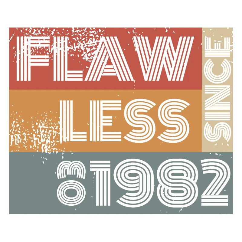 44th Birthday Flawless since 03/1982