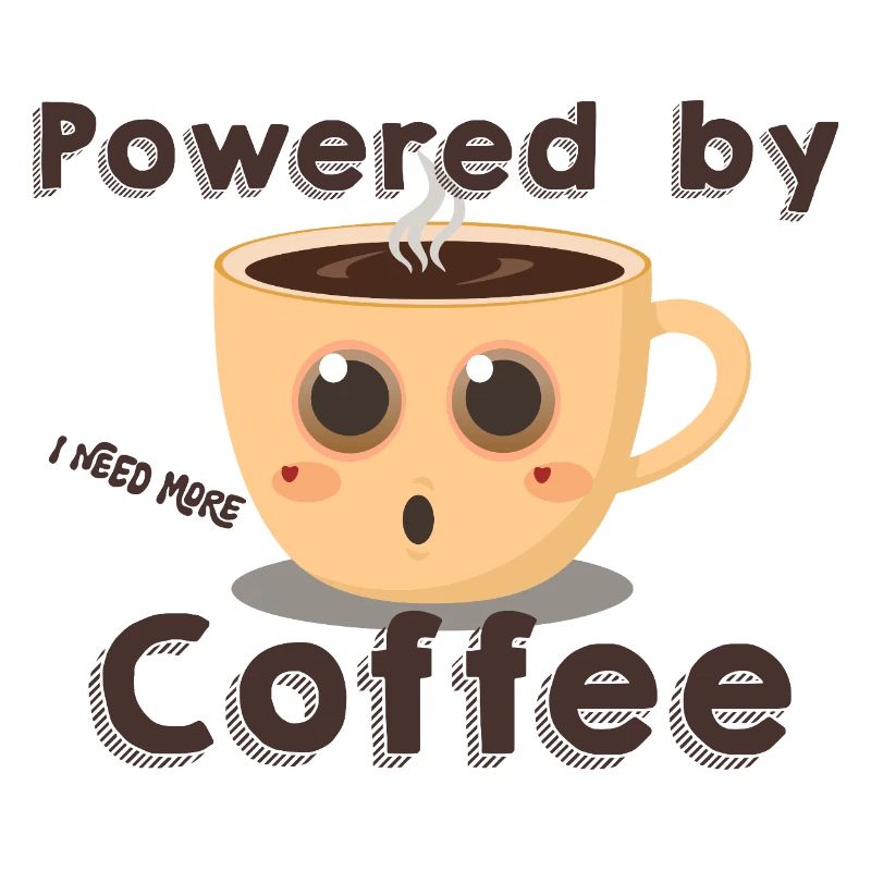 Powered by More Coffee- Coffee Mug
