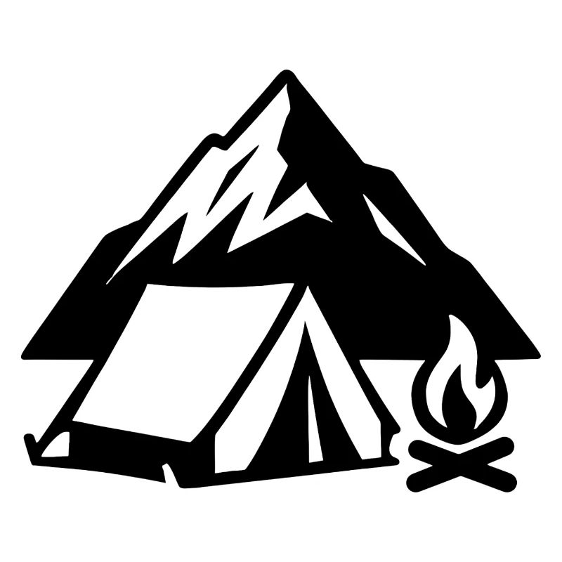 Mountain Camping Tent Fire Summit