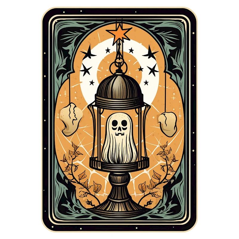 Fantôme dans une cage Cage de Tarot