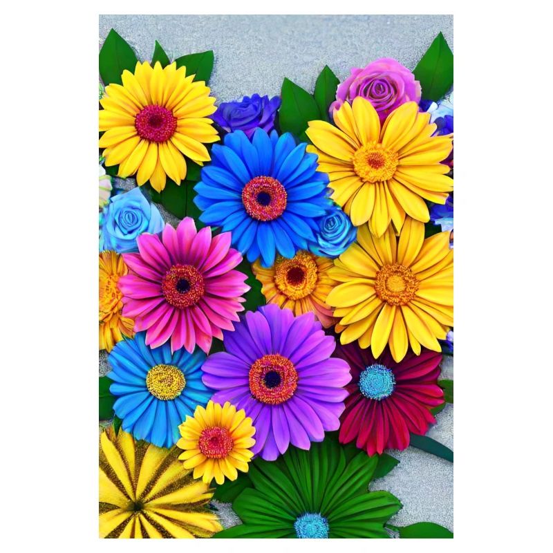 Fleurs multi