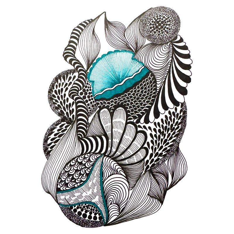 Oceanic Ink Patterns