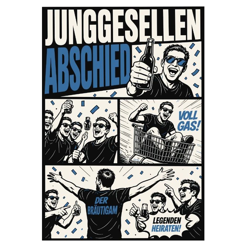 Junggesellenabschied Comic