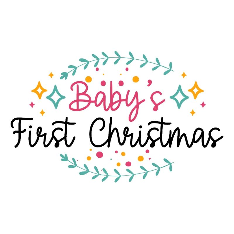 Bébé premier Noël