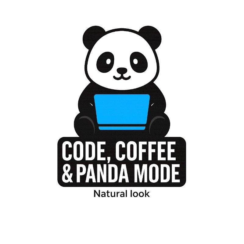 Code, café et style panda