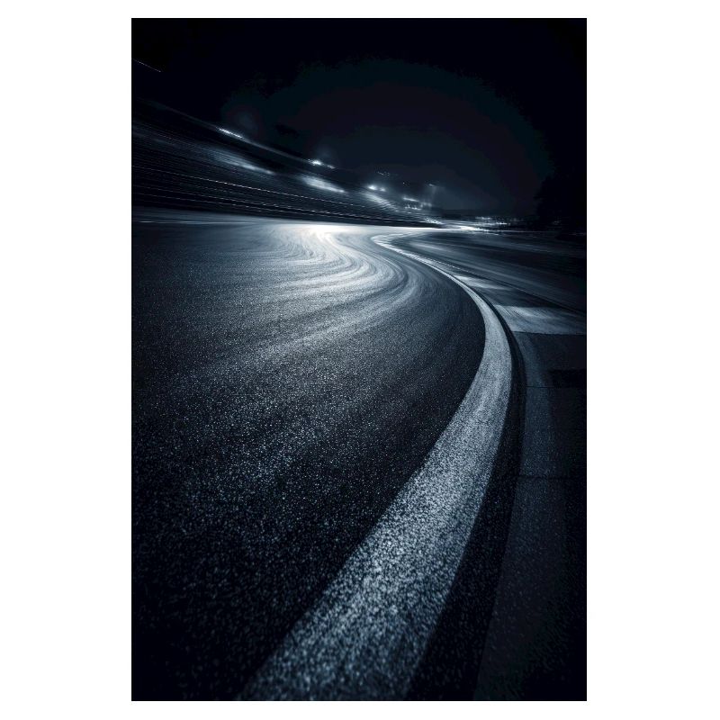 Night Road Light Trails