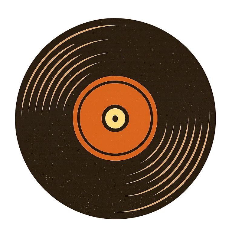 Conception rétro de la platine vinyle