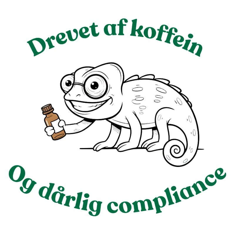 Powered by Caffeine - Fun Design