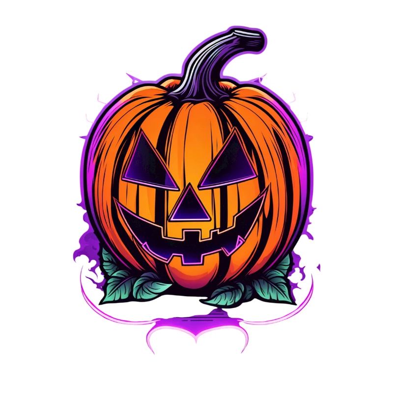 Conception de citrouille d’Halloween lumineuse