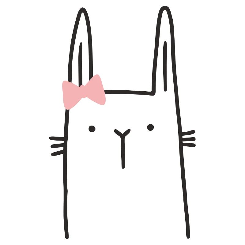 Hase Mädchen Osterhase