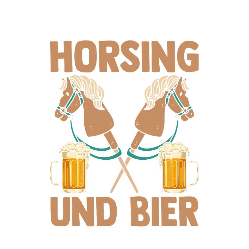 Bier Pferd Hobby Horsing