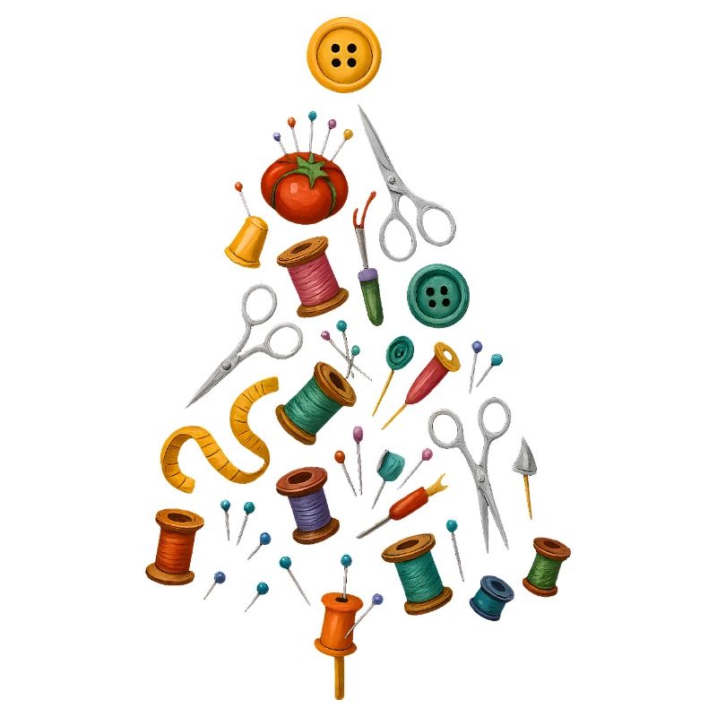 Couture Conception d’arbre de Noël