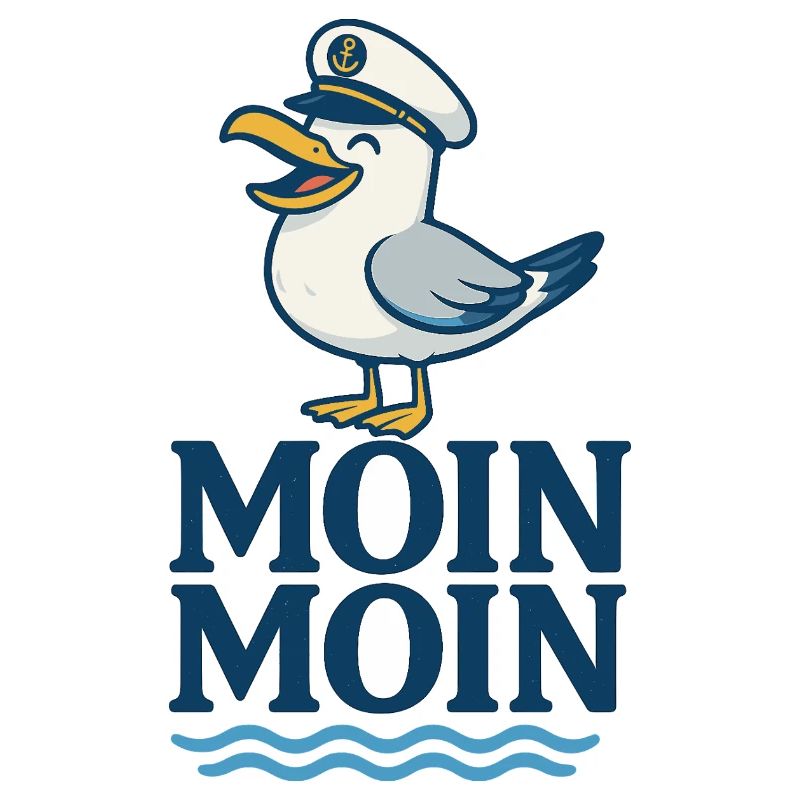 Seagull Captain Moin Moin Imprimer