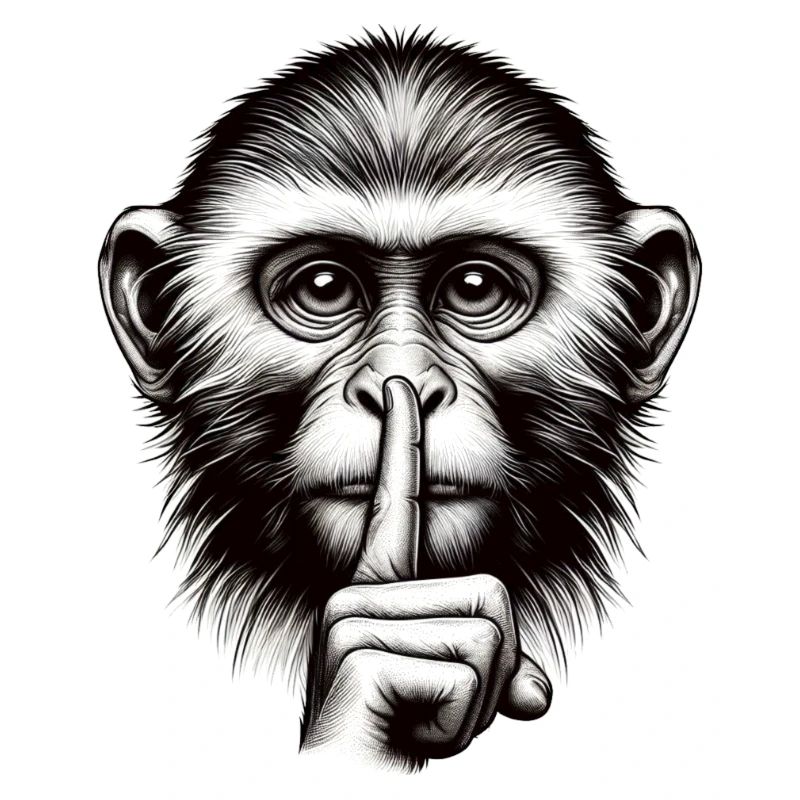 Silent Monkey - Logo