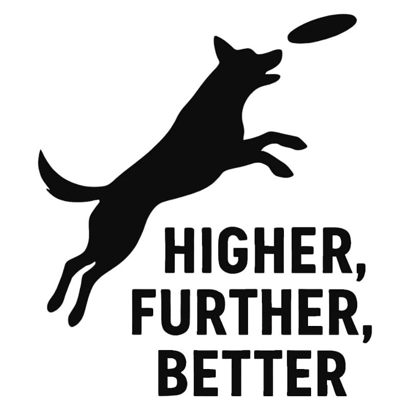 Frisbee saut de chien