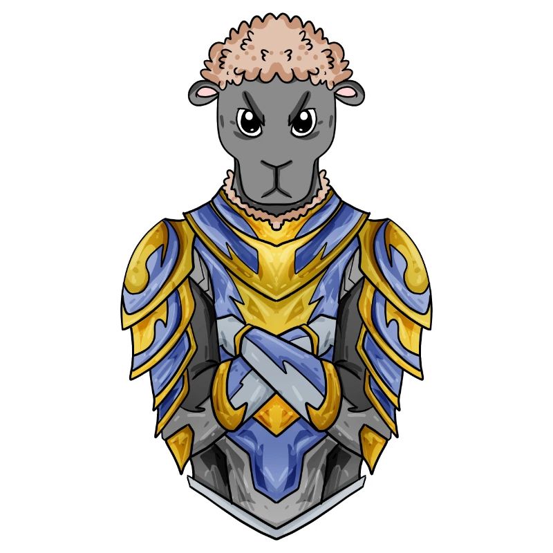 Knight Sheep Crusader