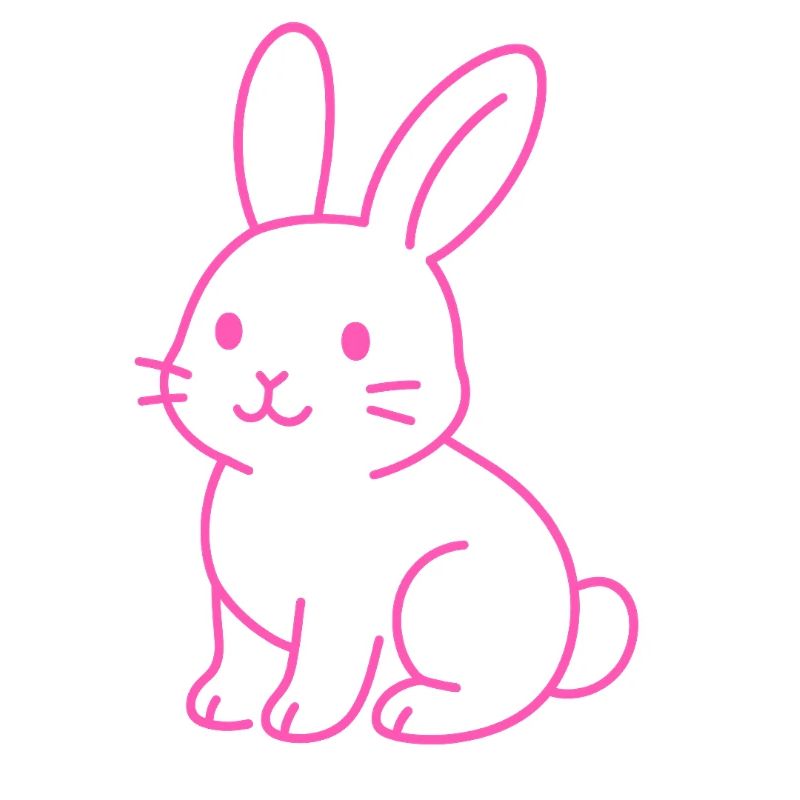 Lapin néon