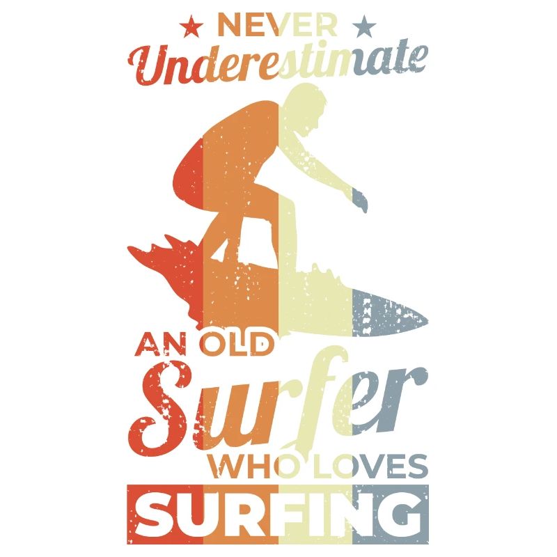 Never underestimate an old surfer