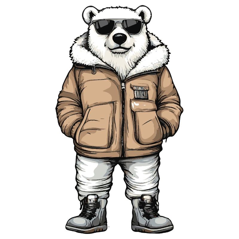 Polar Bear Cool Winter
