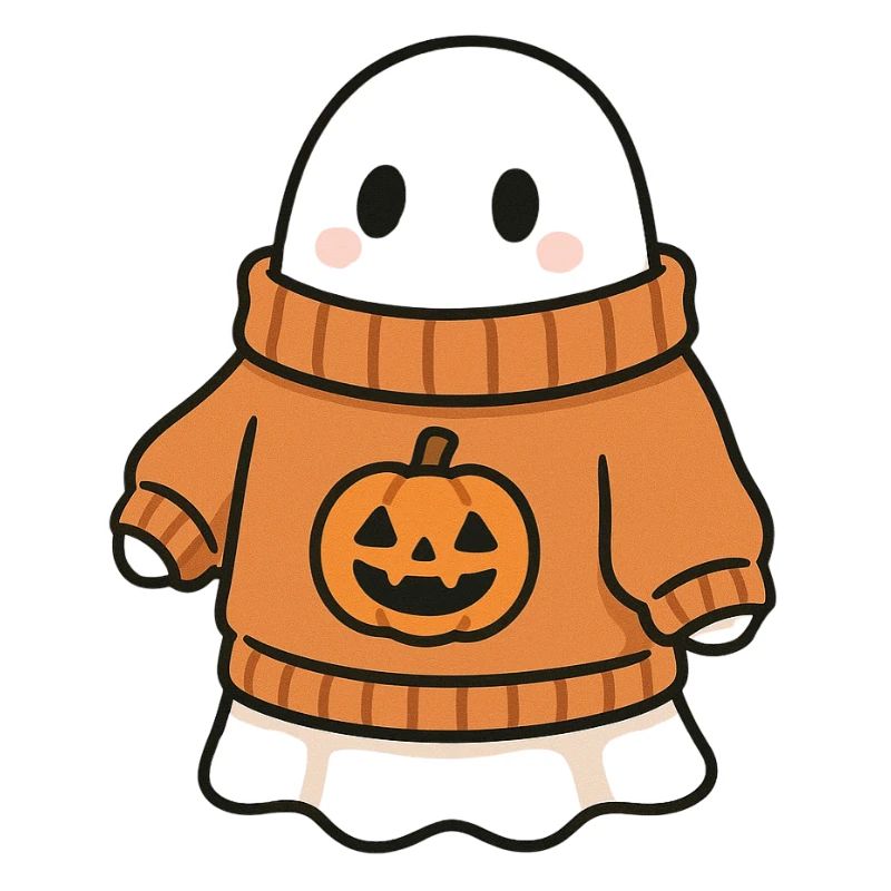 Kürbis Pullover Geist